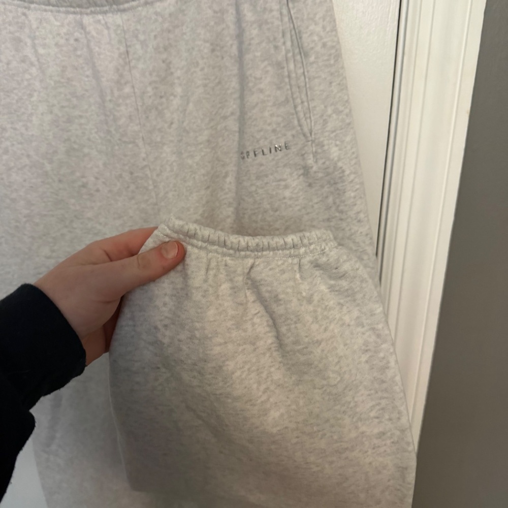 Aerie offline cloud fleece baggy jogger in grey size XS (186) - Picture 5 of 6